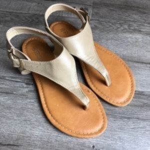 VeganLeather Sandal Size 8